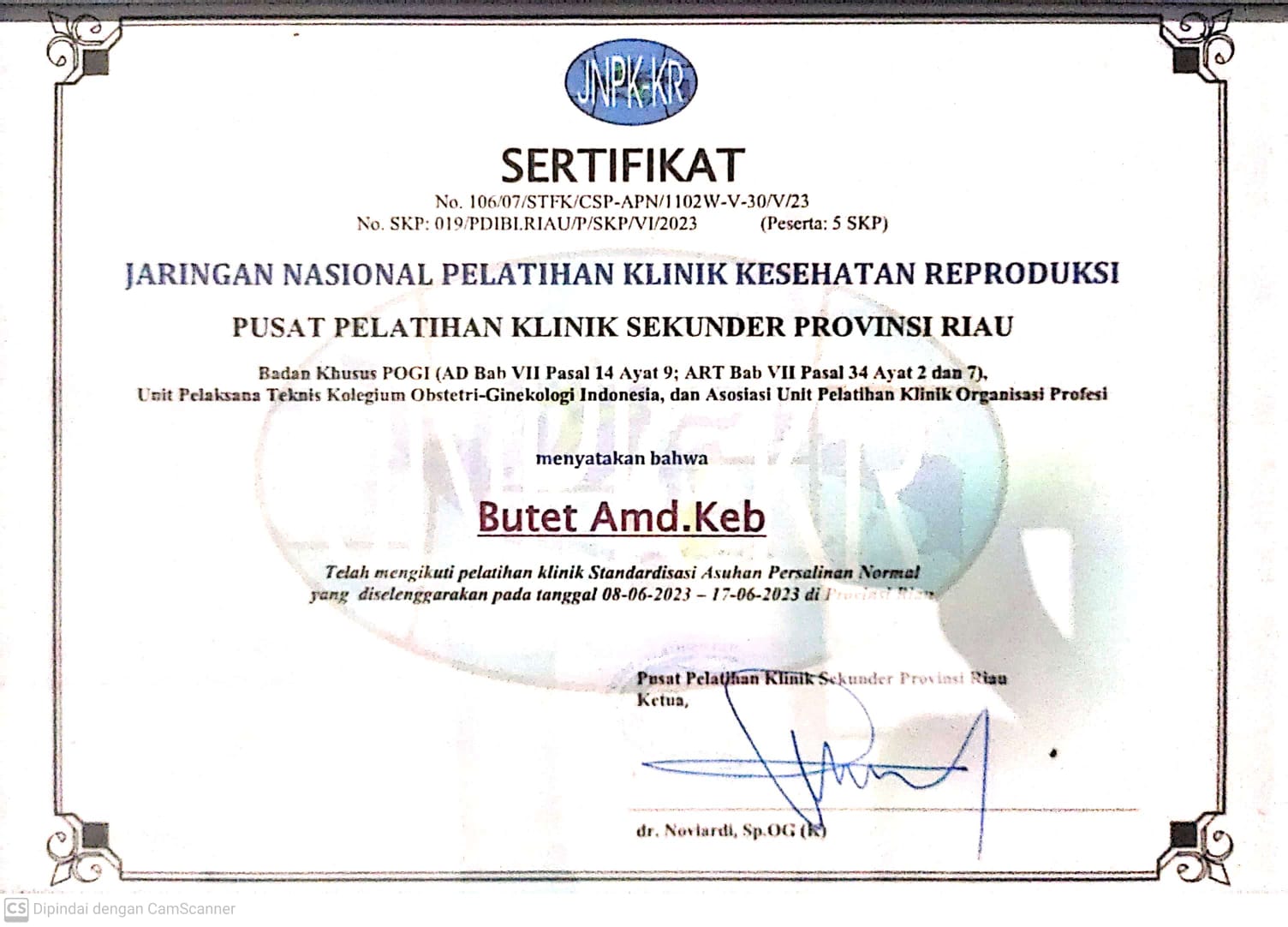 JARINGAN NASIONAL KLINIK KESEHATAN REPRODUKSI